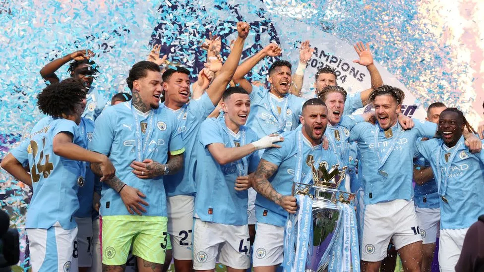 Manchester City Win Fourth Consecutive Premier League Title 